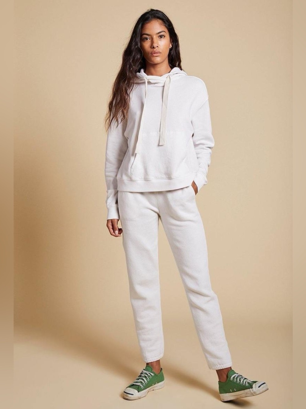 Velvet By Graham & Spencer Ojai Hoodie + Zuma Sweatpants in Beach